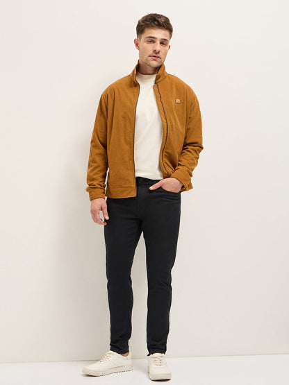 Men Black Mid-Rise Skinny Fit Jeans