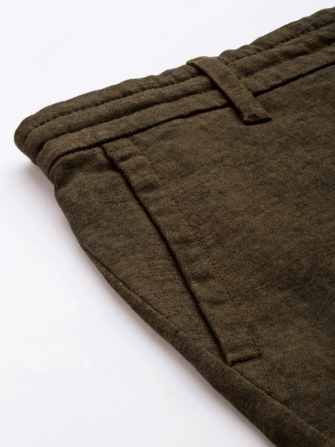 Men Ardor Edition Brown Tapered Fit Chinos