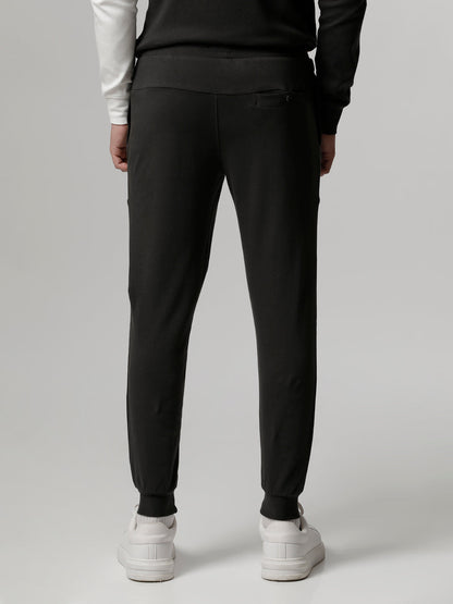 Men Ardor Edition Grey Solid Slim Fit Track Pants