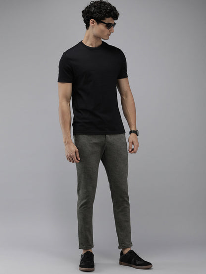 Men Ardor Edition Grey Tapered Fit Chinos